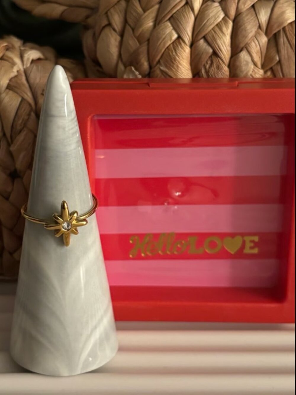 Hello Love Helen Ring- Adjustable